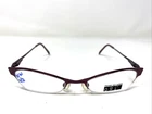 Ogi 2167 COL.67 47-17-135 Red Wine Metal Half Rim Eyeglasses Frame H620 New. Price: $66.00.