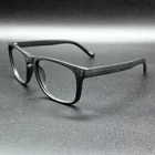 Zenni 1116321 Premium Square Glasses Frame Black Woodgrain 56-20-150 Used Pre-owned. Price: $22.00.