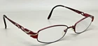 Bulova Eyeglasses Women's Burgundy Tacoma Designer 52-17-135 Frames Only Pre-owned. Price: $13.38.