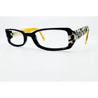 Dereon Eyeglass Frames Womens Black Animal Print DOC318 001 53-17-135 Pre-owned. Price: $39.99.