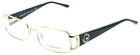 Versace 1163-M 1252 52MM Eyewear Frames Rx Optical Eyeglasses New -italy. Price: $154.61.
