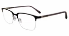 Fila VFL395 Black Metal Semi Rim Square Optical Eyeglasses Frame 52-18-145 Rx New. Price: $115.60.