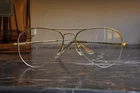 Nos Vintage Eyeglasses Ray Ban Bausch Lomb U.s.a. B&l Gold Size 53 20 Half Frame Unspecified. Price: $324.37.