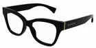 Gucci GG1133O 001 Black Gold Women's 52 Mm Eyeglasses Obi New. Price: $299.00.