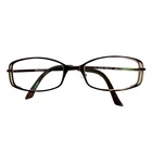 Tommy Bahama Womens Red Metal Oval Eyeglass Frames TB108 53 18 135 Pre-owned. Price: $39.99.