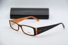 New Prada Vpr 10F 2BX-1O1 Black Orange Authentic Frames Eyeglasses 51-16 K1. Price: $220.15.