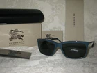 Burberry Women's Blue Sunglasses With Case, Cloth, And Box. New.authentic B4137. Price: $139.68.