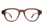 Dunhill Eyeglasses Frames DU0048O 006 Shiny Brown Square Full Rim 49-20-150 New. Price: $149.99.