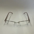 Oleg Cassini Eyeglasses Frame OCO353-601 Women Pink Half Rim Rectangle 52-18-135 Pre-owned. Price: $15.00.