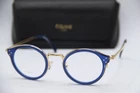 Celine Cl 50001U 092 Blue Gold Round Authentic Frames Eyeglasses 46-22 New. Price: $289.00.