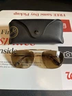 Ray-ban RB3560 The Colonel Polarized Aviator Sunglasses Gold/brown 145MM Pre-owned. Price: $150.00.