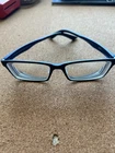 Jins MUF-19S-221AK Eyeglasses Blue Cat Rectangle Frames Women Model 359 Pre-owned. Price: $19.99.