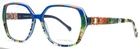 Coco Song Other Side CV224 Multi Womens Square Eyeglasses 55-15-140 B:47 New. Price: $109.99.