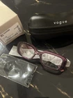 Vogue Eyewear Women VO5568 Square Prescription Frames Transparent Purple Pre-owned. Price: $46.80.