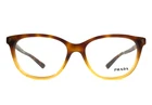 Prada Eyeglasses Frame VPR14R TKU-1O1 Tortoise Yellow Cat Full Rim 52-16-140 New. Price: $97.99.