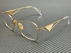 Prada A51V ZVN1O1 Pale Gold Women's 55 Mm Eyeglasses New. Price: $139.00.