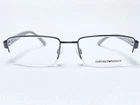 New Emporio Armani EA1051 3014 Mens Black Half Rim Eyeglasses Frames 53/18 140. Price: $89.99.