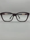 Jimmy Choo, Jc 292 54 15 140 Wine Red New. Price: $45.00.