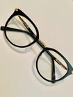 Warby Parker Whittier 3100 Eyeglasses Jet Black 50-21-140 Italy Frames Only Pre-owned. Price: $55.00.