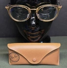 New Ray-ban Rb 7255 Transparent Beige 51/20/145 Eyeglasses Authentic. Price: $109.99.