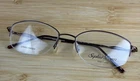 Sophia Loren Eyeglasses Frame Zyloware M135 032 Red Gold Oval Half Rim 53-18-140 New. Price: $40.77.