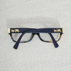 Coach Eyeglass Frames Hc 6078 5337 Teal Confetti Tortoise Rectangle 54-16-135 Pre-owned. Price: $58.90.