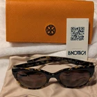 Authentic Tory Burch TY7095 Sunglasses Black Tortoise 54MM Full Set Case Pouch Pre-owned. Price: $112.00.