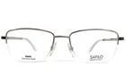Safilo Eyeglasses Frames Elasta SA6008 010 Shiny Silver Half Rim 52-17-135 New. Price: $99.99.