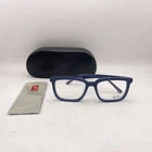 Ray Ban Unisex Alain Square Demo Lens Eyeglasses RB7239F Opal Dark Blue New. Price: $69.99.