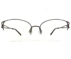 Charmant Eyeglasses Frames CH29210 Brown Cat Round Half Rim 52-17-140 New. Price: $58.19.