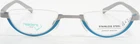 Readers Eyewear BI1132-8 Matte Silver / Blue Teal Eyeglasses Frame 43-21-145 New. Price: $56.99.