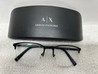 Armani Exchange Mens Ax 1032 6063 Gunmetal Black 53MM Eyeglasses Frames Pre-owned. Price: $26.99.