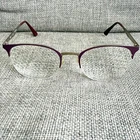 Ray-ban Eyeglasses Frames Rb 6422 3007 Burgundy 49-19-140 Half Rim Only Pre-owned. Price: $28.99.
