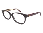Gucci Eyeglasses Frames GG0309O 003 Red Gold Cat Full Rim 54-15-140 New. Price: $193.99.