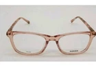 Fossil 7085 Eyeglasses Rx Women Crystal Pink Rectangular 50 18 140 No Orig Case New. Price: $65.00.