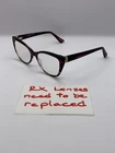 Ann Taylor AT013 C03 Eyeglasses Frame Womens Cat Purple 52-17-135 Pre-owned. Price: $27.95.