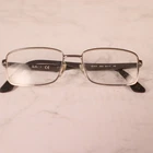 Ray Ban RB6333 2502 Gunmetal Rectangle Eyeglasses Frame 54-17 145 Pre-owned. Price: $29.97.