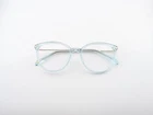 Fossil Eyeglasses, Frames Only, 7106 Q14, 51-17-140, Plastic, Clear Aqua Pre-owned. Price: $44.99.