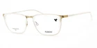 New Flexon E1139 971 Matte Crystal & Gold Flexible Titanium Eyeglasses 54/19/145. Price: $59.95.