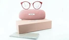 Miu Glasses Frame Model Dreamcast 51P 50-22 140 Uss 1O1 Cream Red Gold Panto New. Price: $265.42.