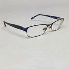 Kate Spade New York Ambrosette Eyeglass Frames-navy Polka Dots-rectangle Pre-owned. Price: $25.99.