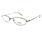 Guess Petite Eyeglasses Frames GU1495 Brn Brown Oval Wire Rim Y2K 48-17-140 New. Price: $49.99.