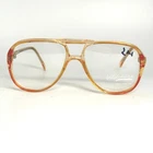 Wilshire Designs Vintage 840 130 Aviator Eyeglasses Frames Amber Peach Clear Pre-owned. Price: $40.16.