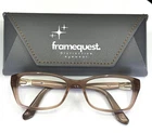 Vtg Catherine Deneuve CD0410 047 Womens Copper Rectangle Eyeglasses Frames Only Pre-owned. Price: $26.24.