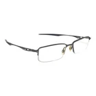 Oakley Halfshock OX3119-0455 Eyeglasses Brushed Chrome Men Pre-owned. Price: $30.00.