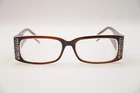 Capri Optics Us 68 Rectangle Full Rim Eyeglass Frames Brown 52-18-140 New*. Price: $14.62.