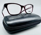 Dkny 4650 / 3655 Burgundy Eyeglasses 51-17-140MM Original+case New. Price: $32.20.