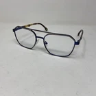 Coco And Breezy Eyewear Cb Honor 103 57-18-148 Silver Blue Brown 274X New. Price: $152.40.