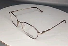 Timex T901 Matte Gold Demiamber - Titanium Full Rim Eyeglass Frame 52/19/140 New. Price: $31.45.
