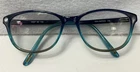 Nrg Series R587 #3 Womens Blue/green Cateye Eyeglass Frames Only 48 15 130 Pre-owned. Price: $39.99.